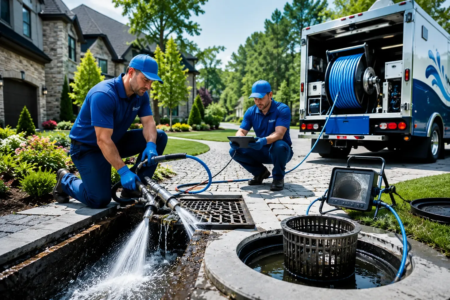 Local outdoor drain cleaning professionals in Barnesville, MN